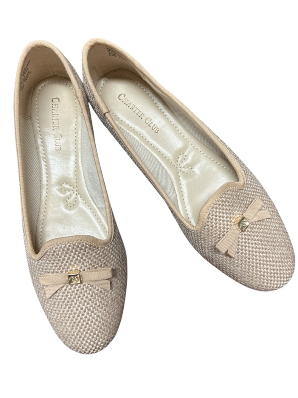 Kimii Charter Club Woven Ballet Flats
